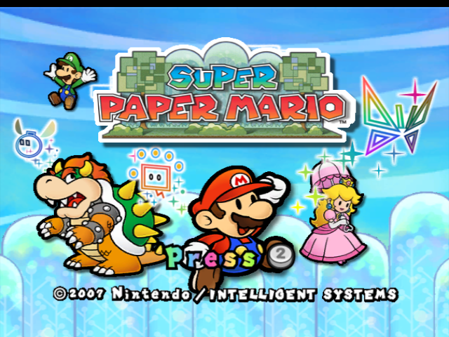 Super Paper Mario screenshot 3 for Wii